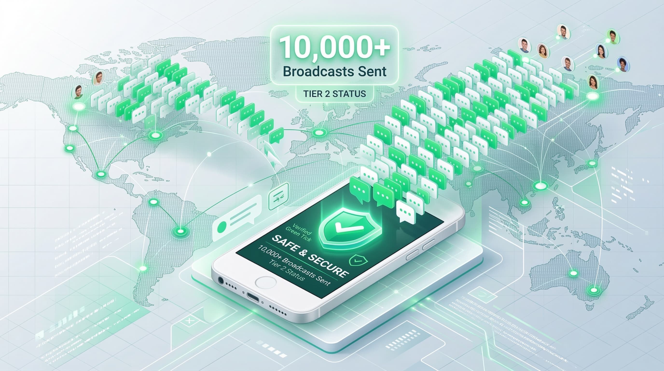How to Send 10,000+ Daily Broadcasts Without Getting Your Number Blocked (2026 Guide)