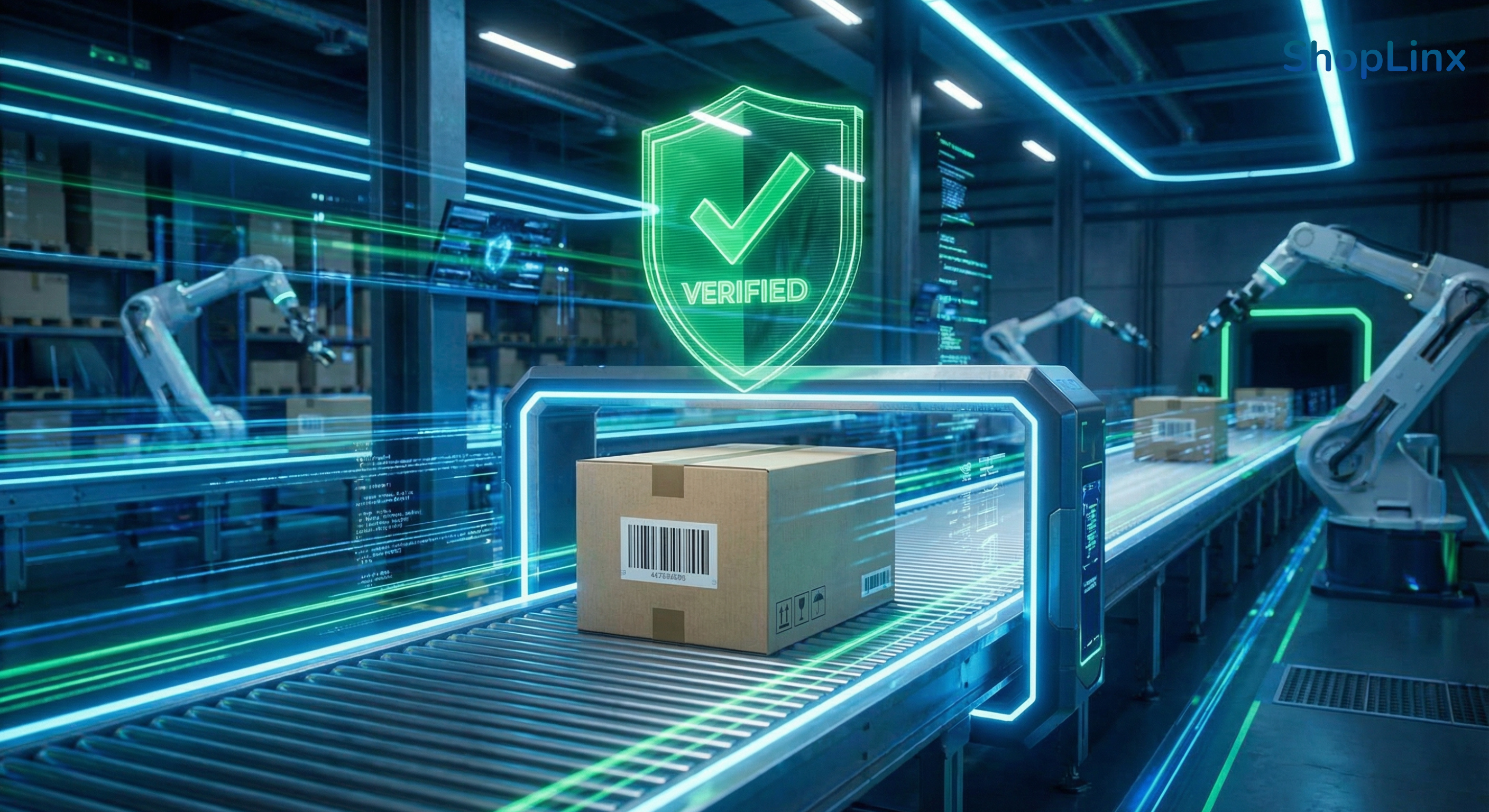 Automated order verification system scanning packages to filter fake orders and reduce RTO for D2C brands